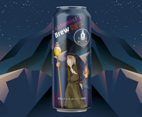 a can of The Alchemist’s Brew English mild ale